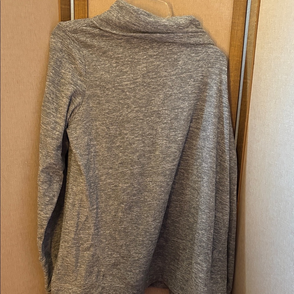 Tek Gear Women's Heather Gray cowl neck fleece xxl